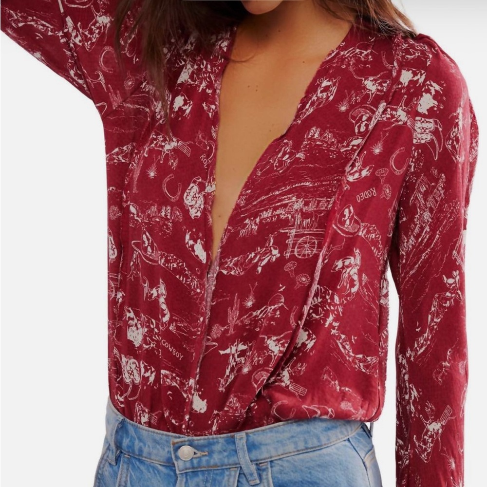 FP Everything's Rosy Bodysuit‎
